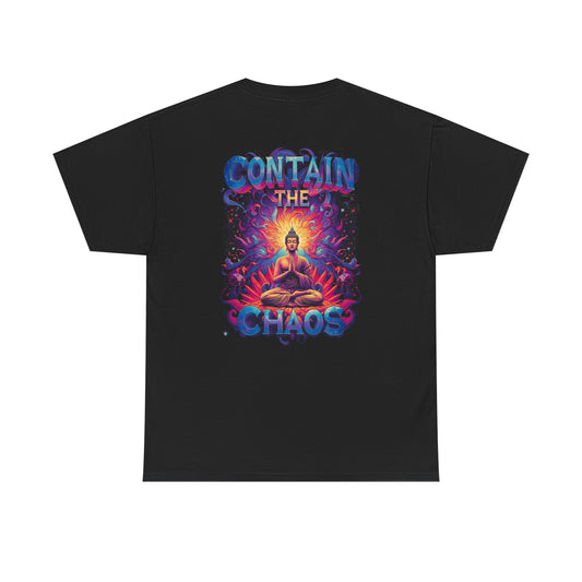 Contain The Chaos Unisex Tee, Positive Mindset Shirt