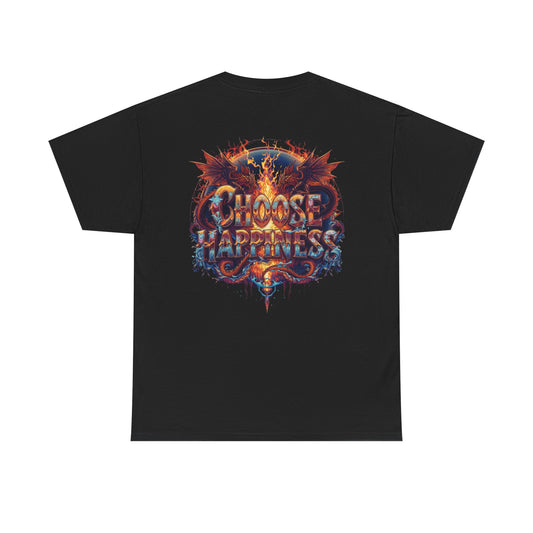 Choose Happiness Unixes T-Shirt Positive Mindset Vibes