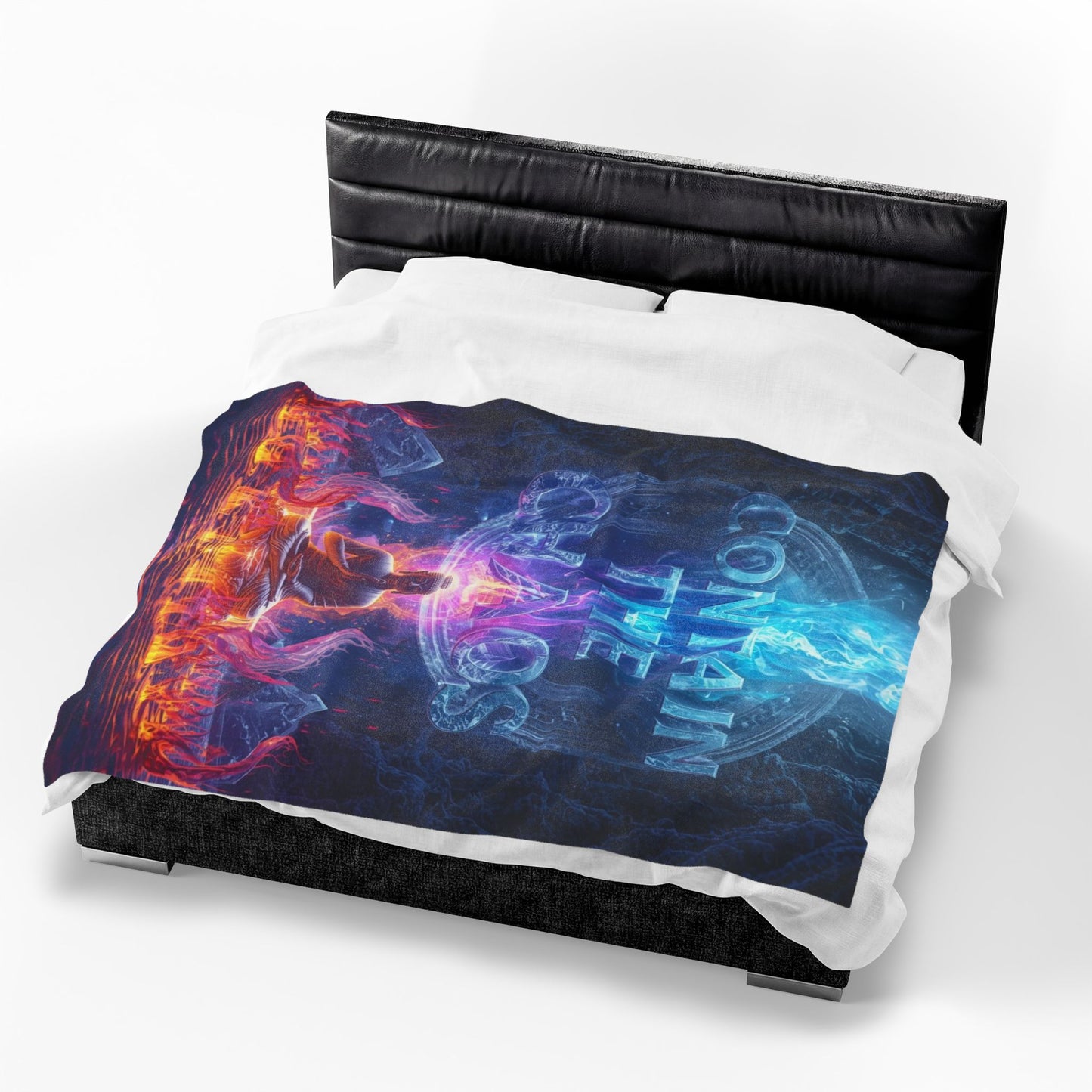Contain The Chaos Velveteen Plush Blanket
