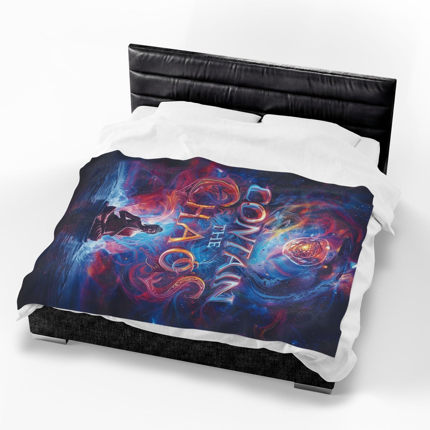 Contain the Chaos Velveteen Plush Blanket — Cozy Throw for Relaxation & Gifts