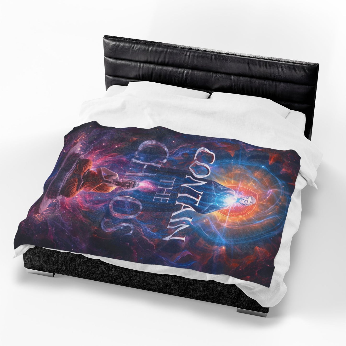 Contain the Chaos Velveteen Plush Blanket