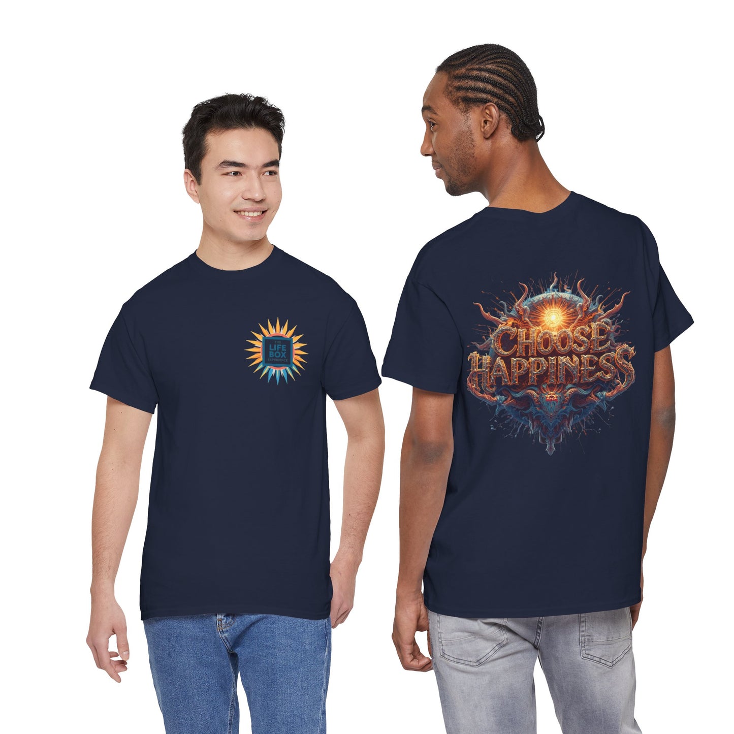 Choose Happiness Unixes T-Shirt Positive Mindset Vibes