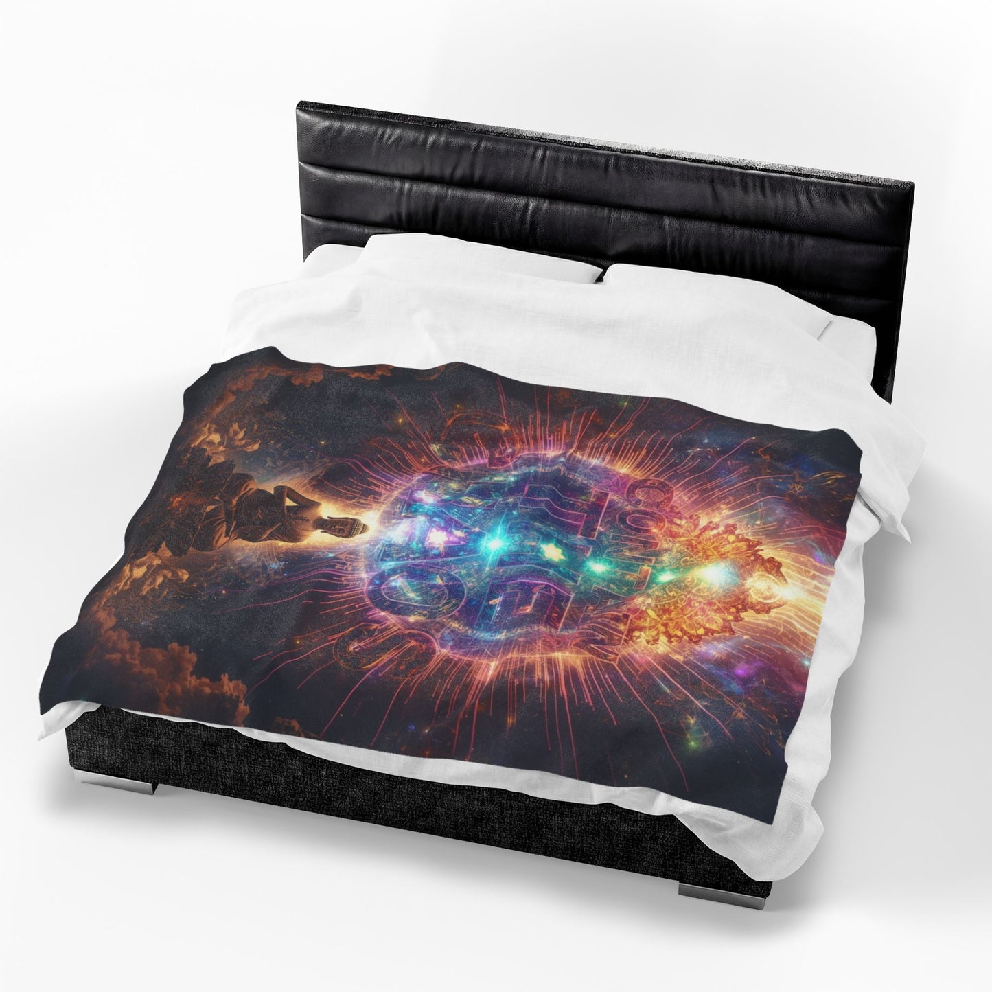Velveteen Plush Blanket Contain the Chaos Throw