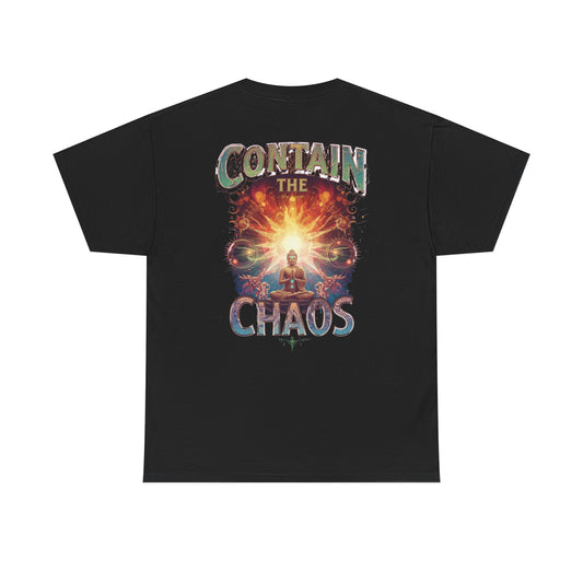 Contain The Chaos Unisex Tee, Positive Mindset Shirt