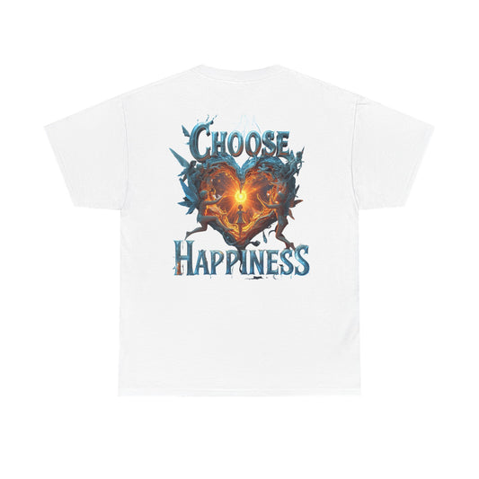 Choose Happiness Unixes T-Shirt Positive Mindset Vibes