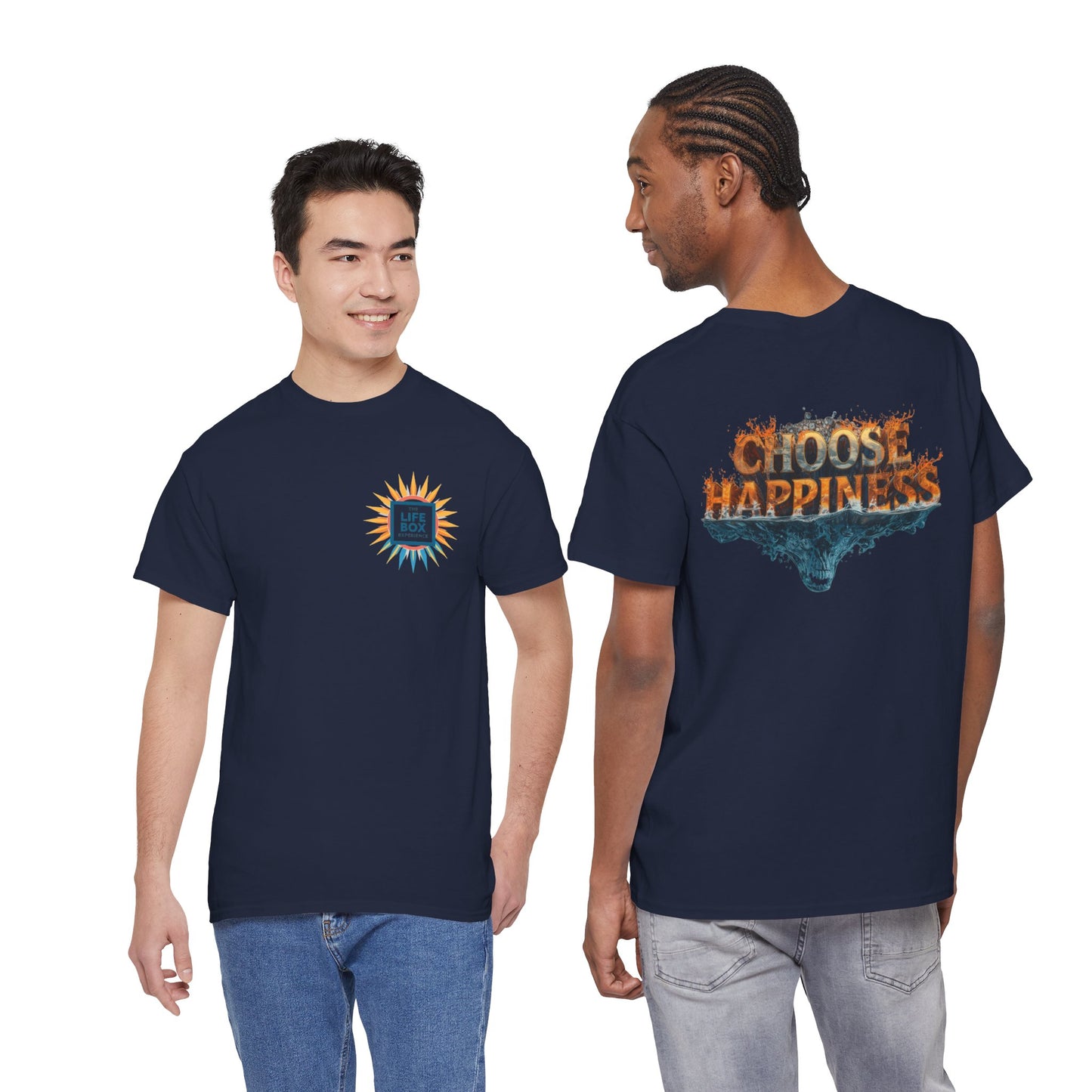 Choose Happiness Unixes T-Shirt Positive Mindset Vibes