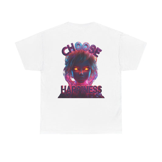 Choose Happiness Unixes T-Shirt Positive Mindset Vibes