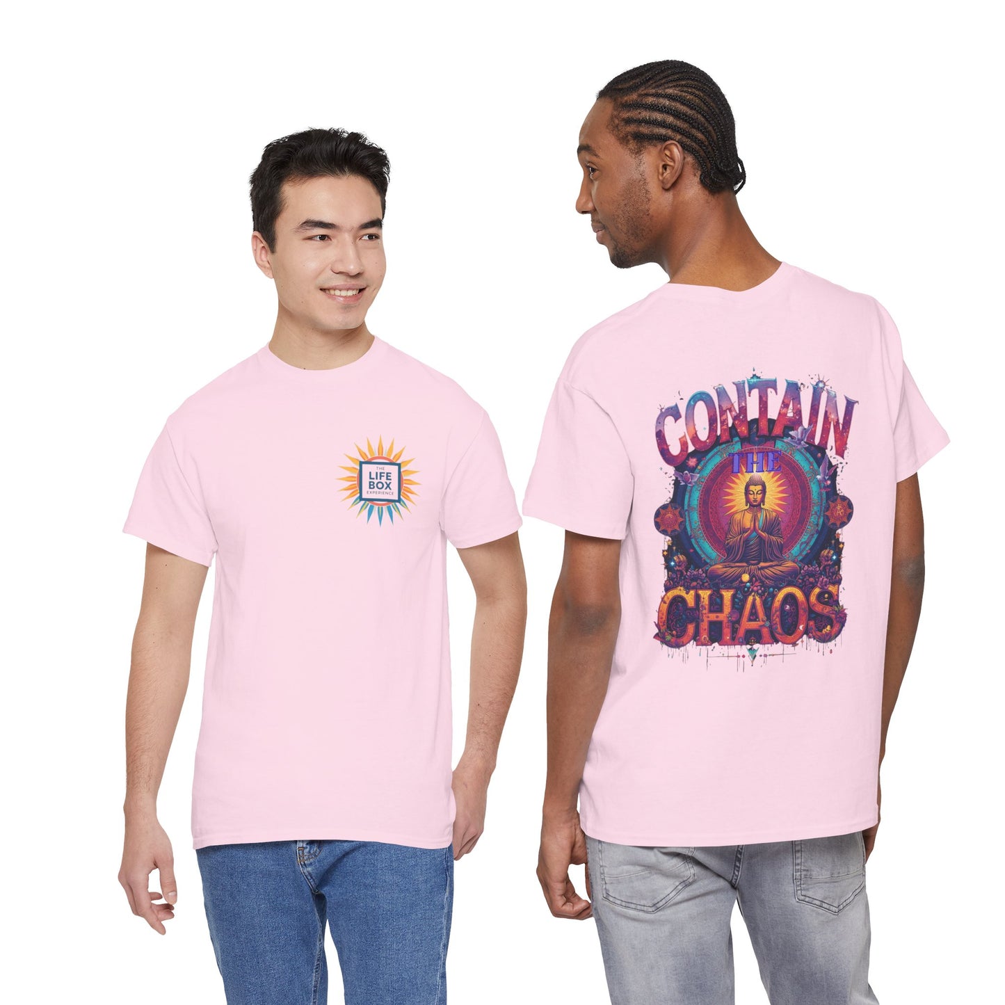 Contain The Chaos Unisex Tee, Positive Mindset Shirt