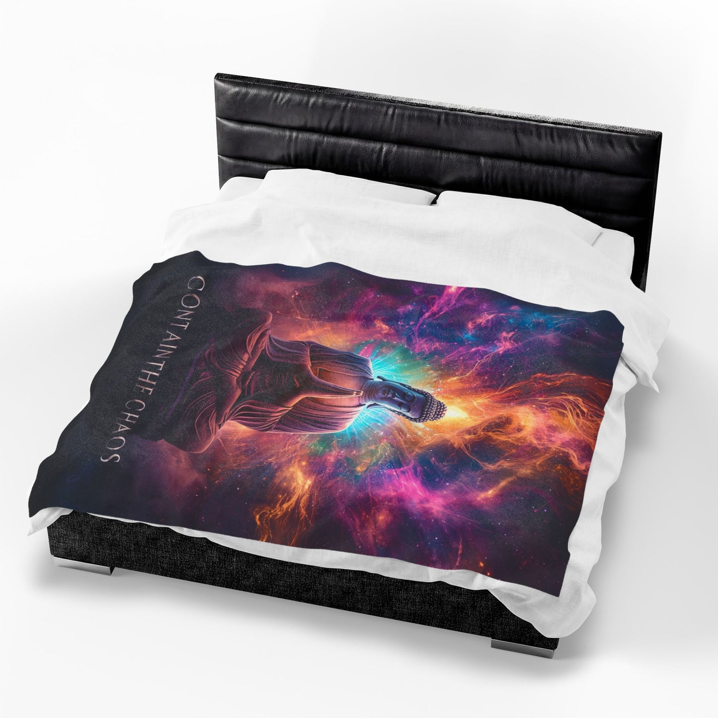 Contain the Chaos Velveteen Plush Blanket