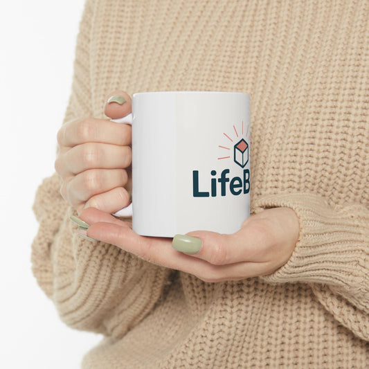 LifeBox Ceramic Mug, The LifeBox Experience, Coffee Mug, Tea Cup, Inspirational Quote, Gift for Her, Gift for Him, Cozy Home Decor, Kitchen