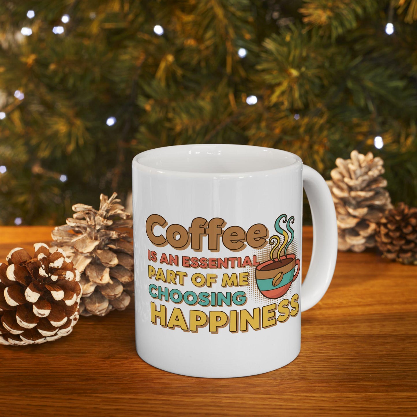 Coffee Is An Hug, Mug | Retro Coffee Cup Typography