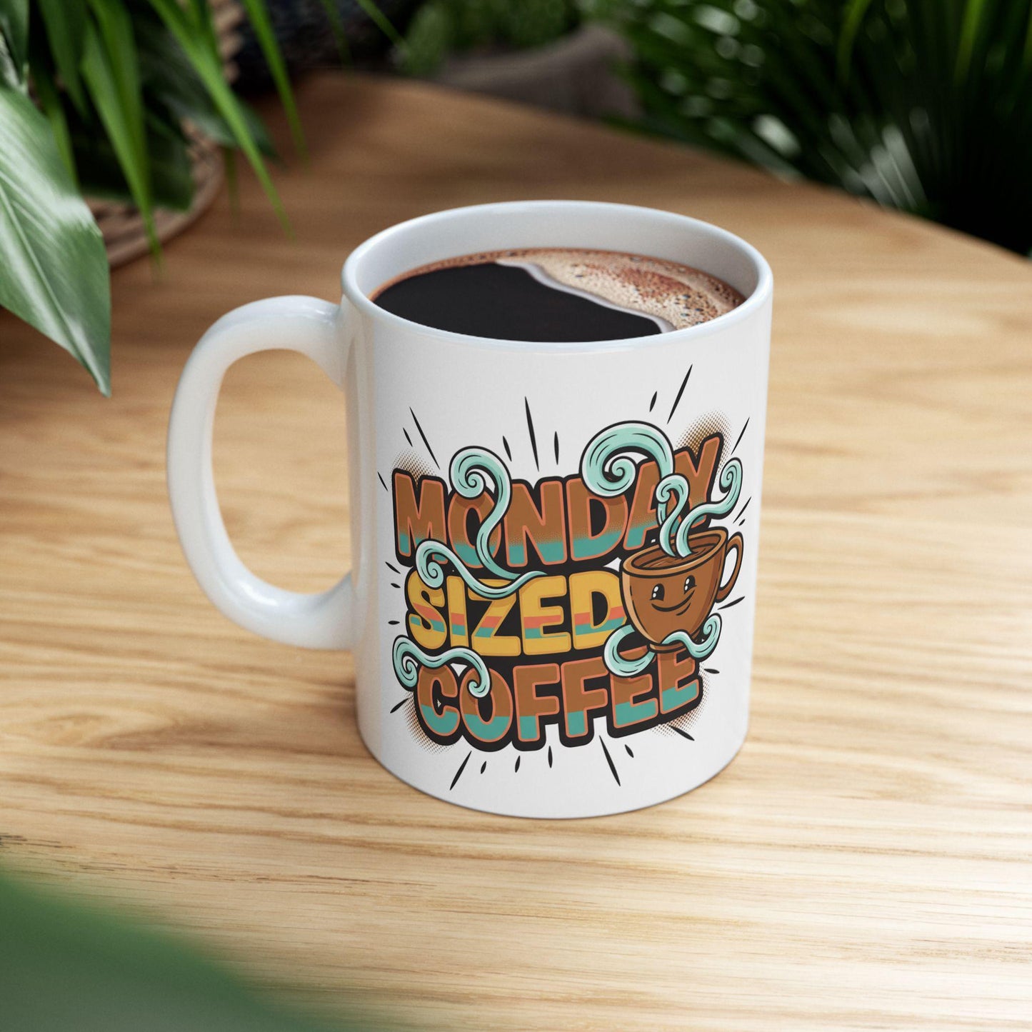 Missed Sleep Coffee Mug | Cute Retro Coffee Cup Illustration