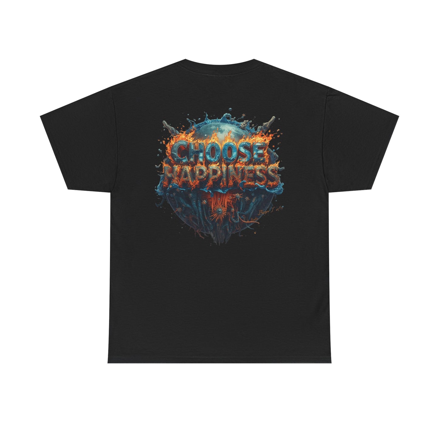 Choose Happiness Unixes T-Shirt Positive Mindset Vibes