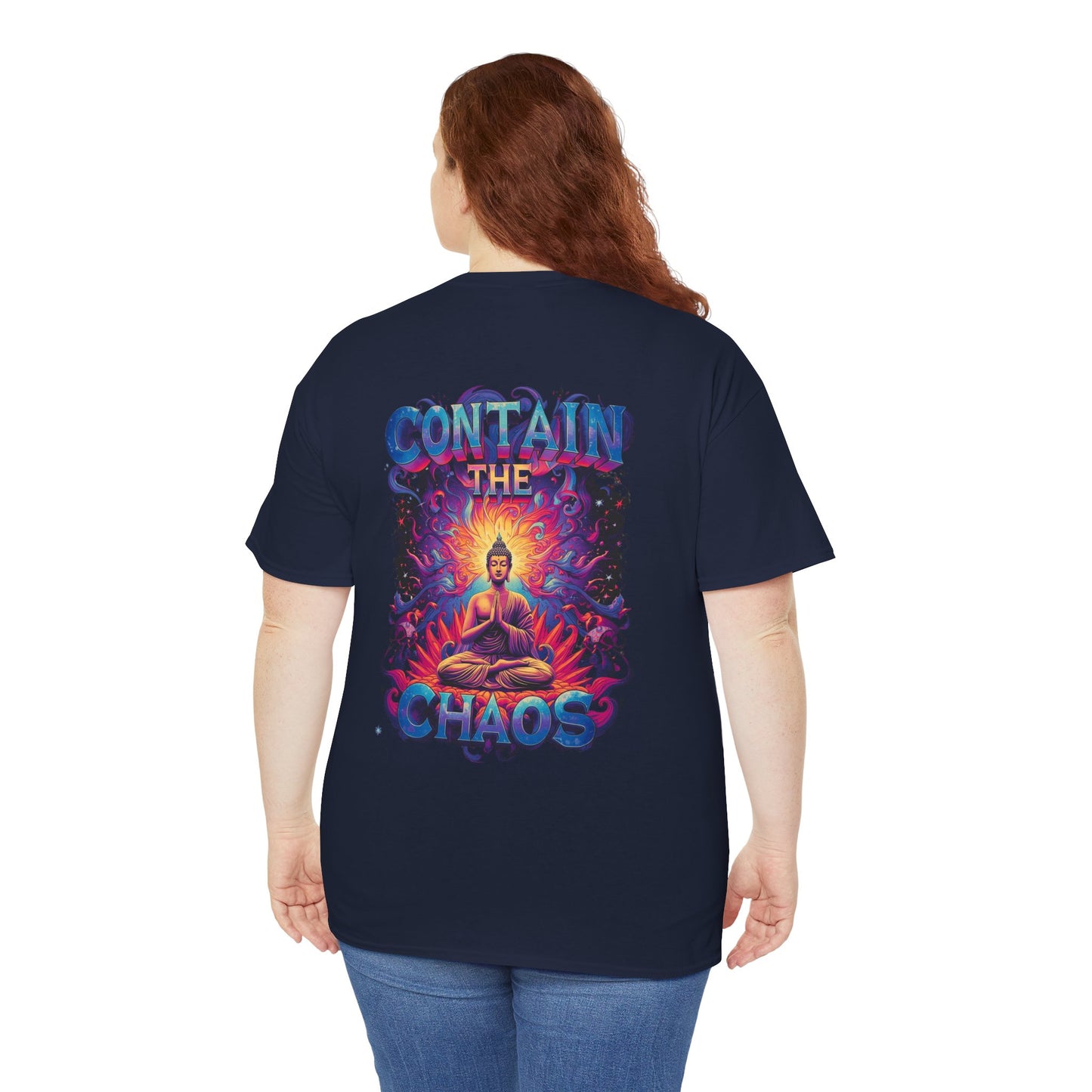 Contain The Chaos Unisex Tee, Positive Mindset Shirt