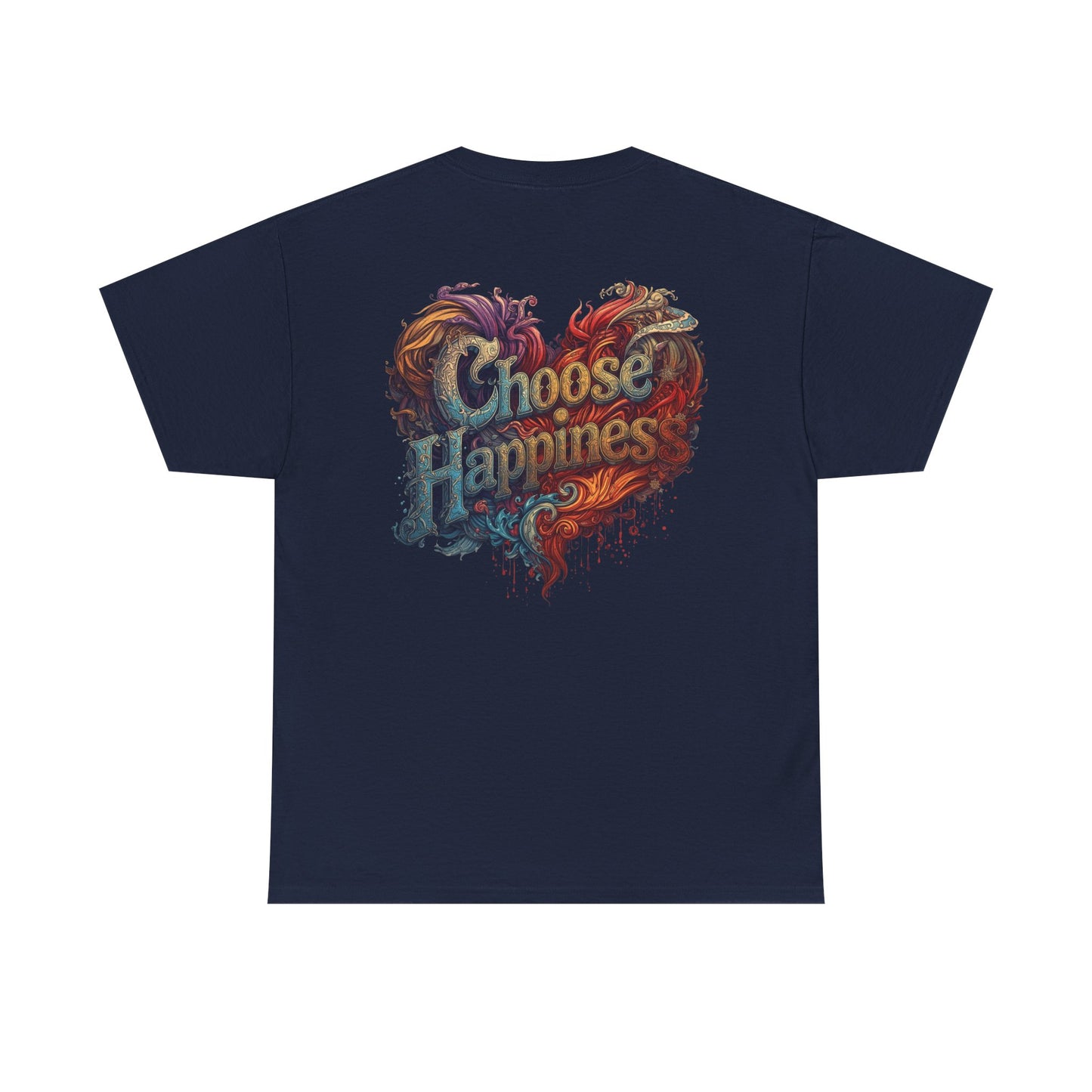 Choose Happiness Unixes T-Shirt Positive Mindset Vibes
