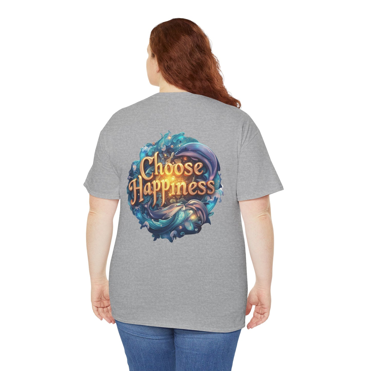 Choose Happiness Unixes T-Shirt Positive Mindset Vibes