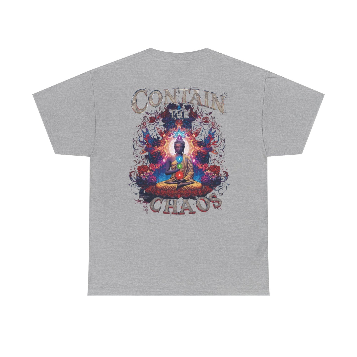 Contain The Chaos Unisex Tee, Positive Mindset Shirt