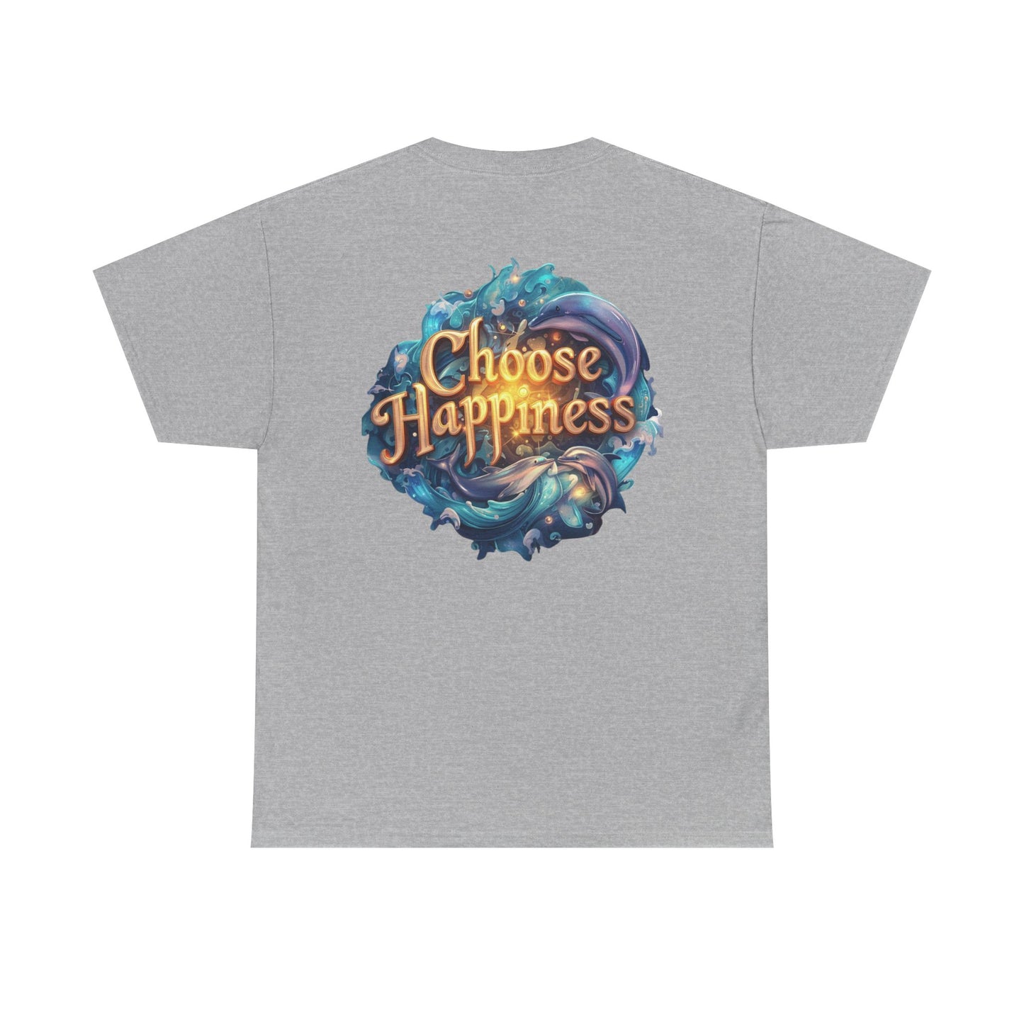 Choose Happiness Unixes T-Shirt Positive Mindset Vibes