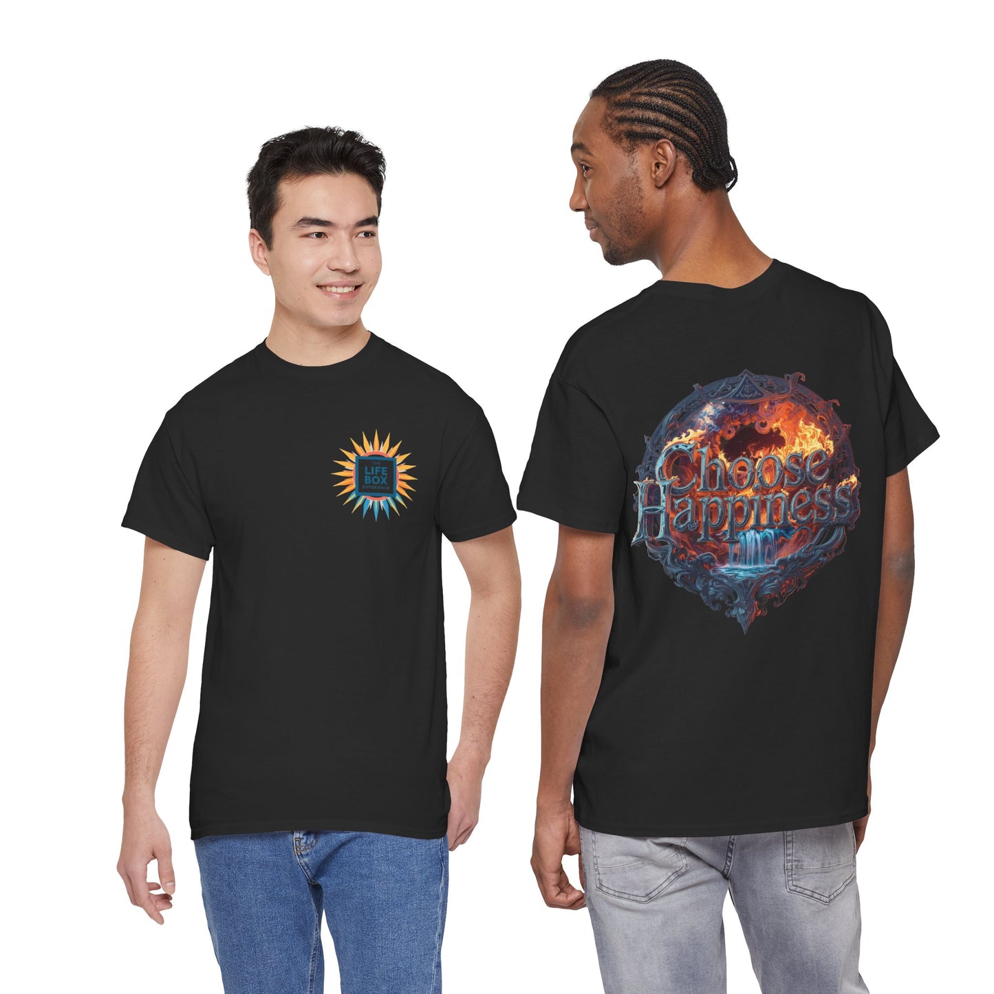 Choose Happiness Unixes T-Shirt Positive Mindset Vibes