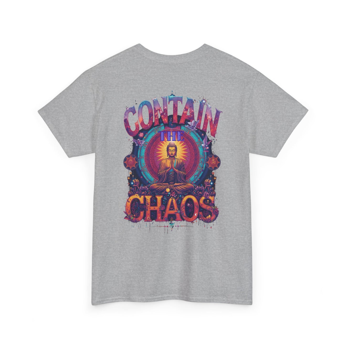 Contain The Chaos Unisex Tee, Positive Mindset Shirt