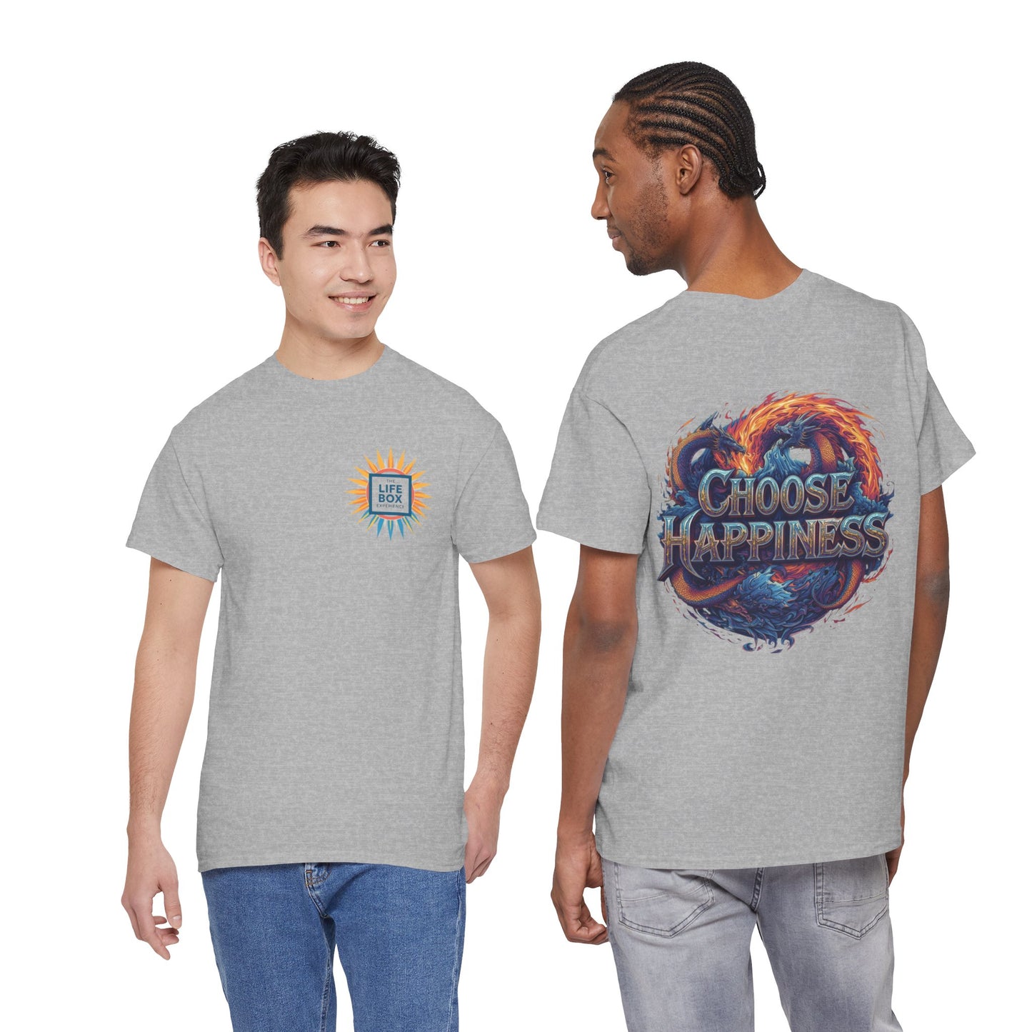 Choose Happiness Unixes T-Shirt Positive Mindset Vibes