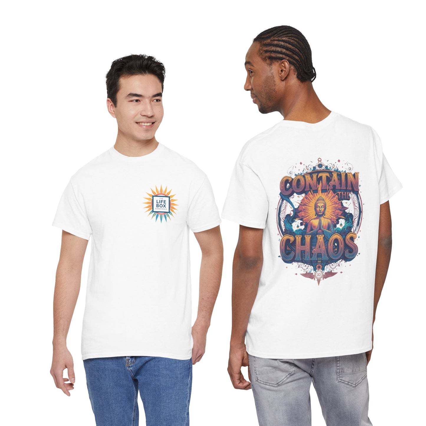 Contain The Chaos Unisex Tee Positive Mindset Shirt