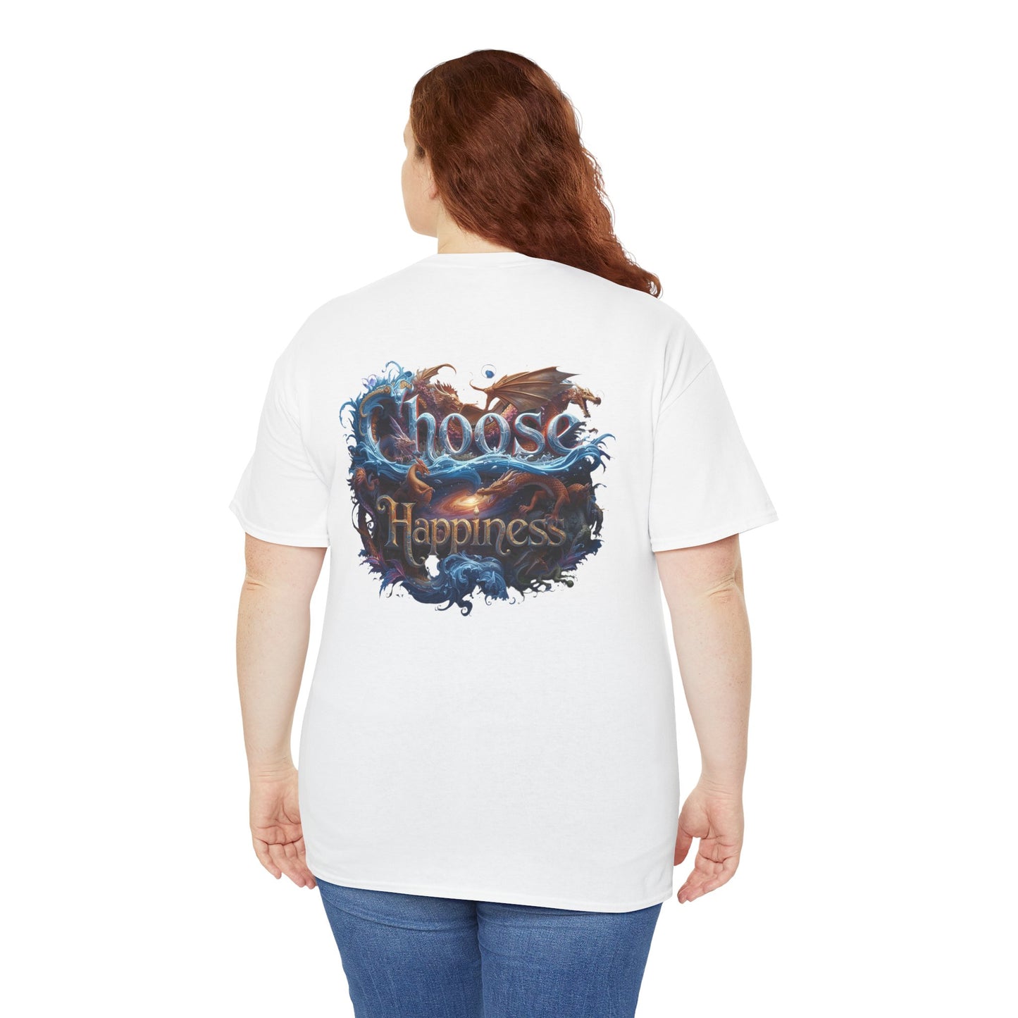 Choose Happiness Unixes T-Shirt Positive Mindset Vibes