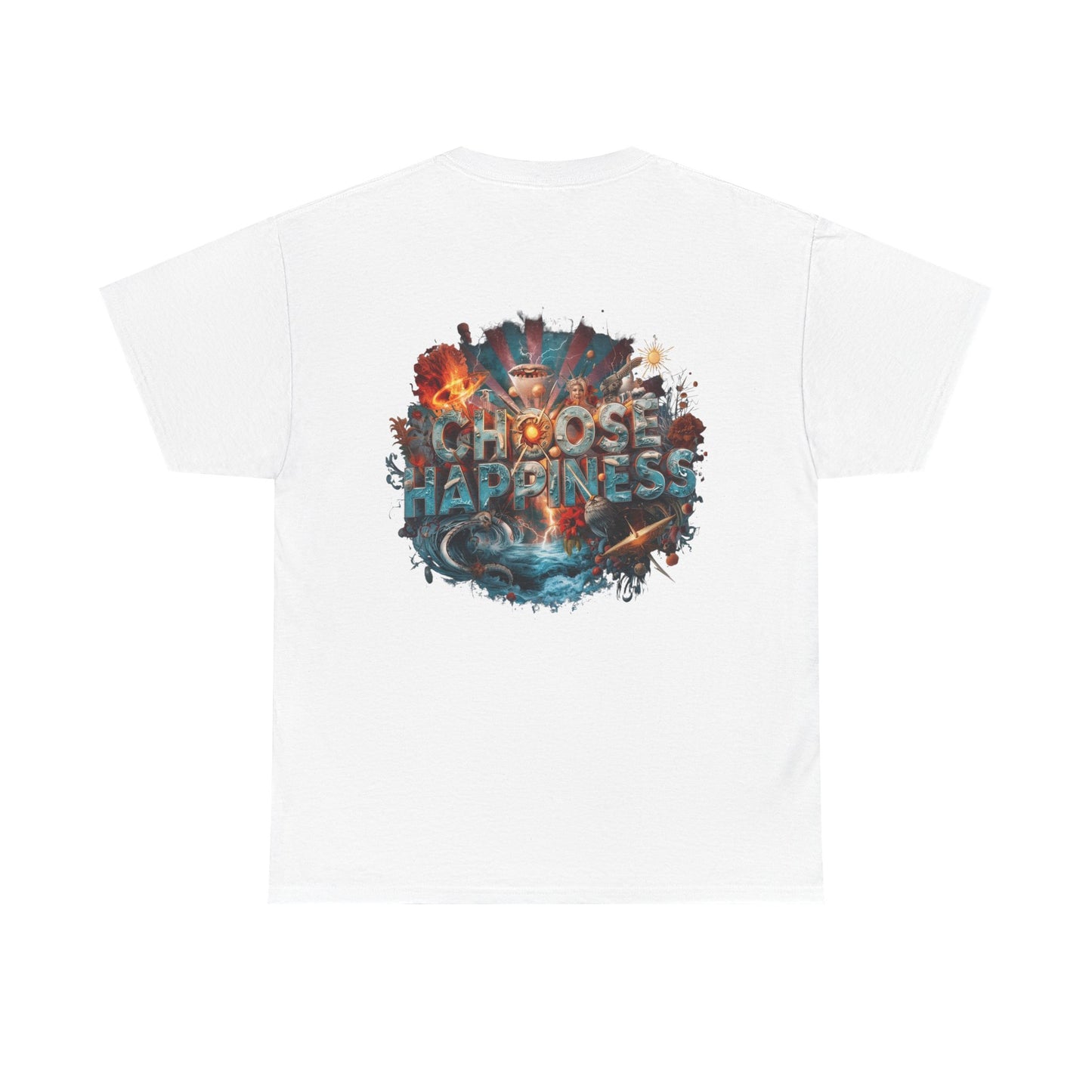 Choose Happiness Unixes T-Shirt Positive Mindset Vibes