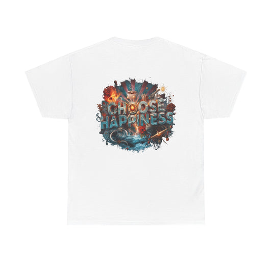 Choose Happiness Unixes T-Shirt Positive Mindset Vibes