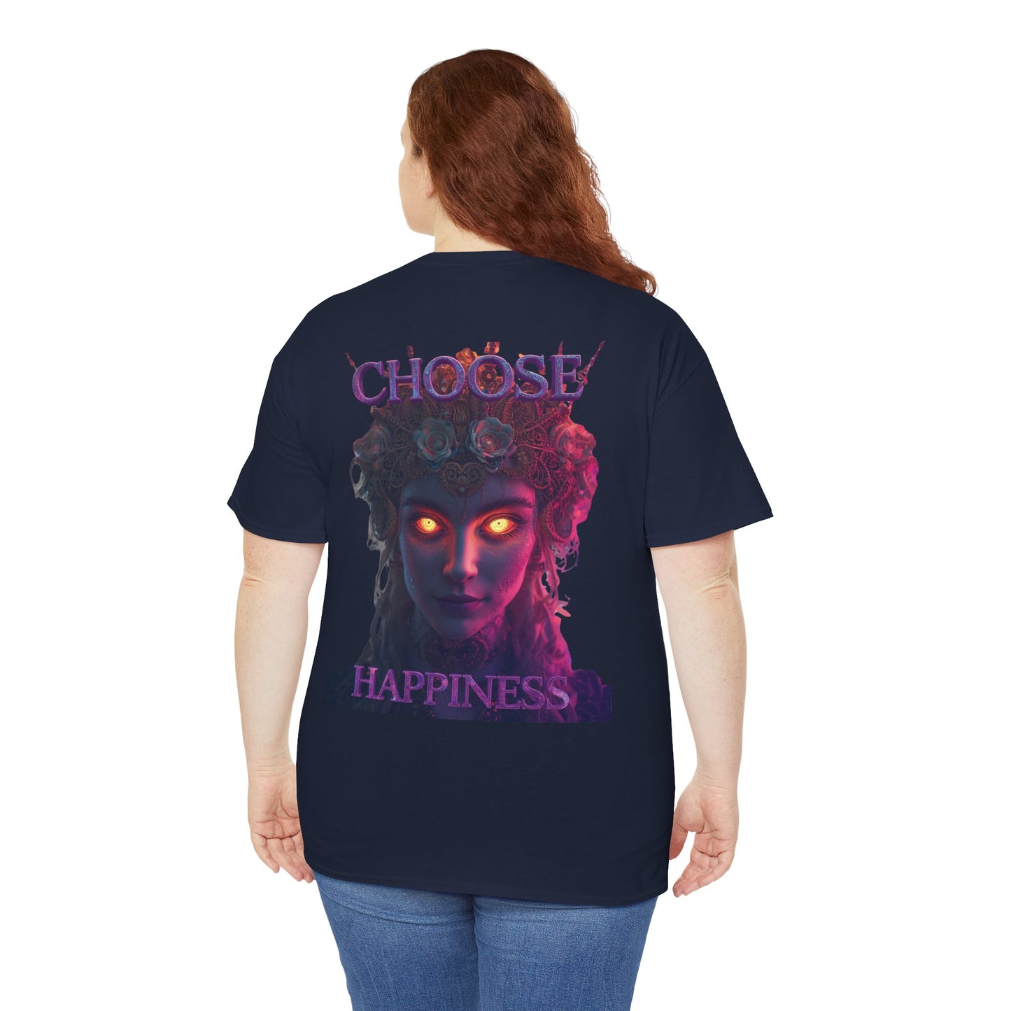 Choose Happiness Unixes T-Shirt Positive Mindset Vibes