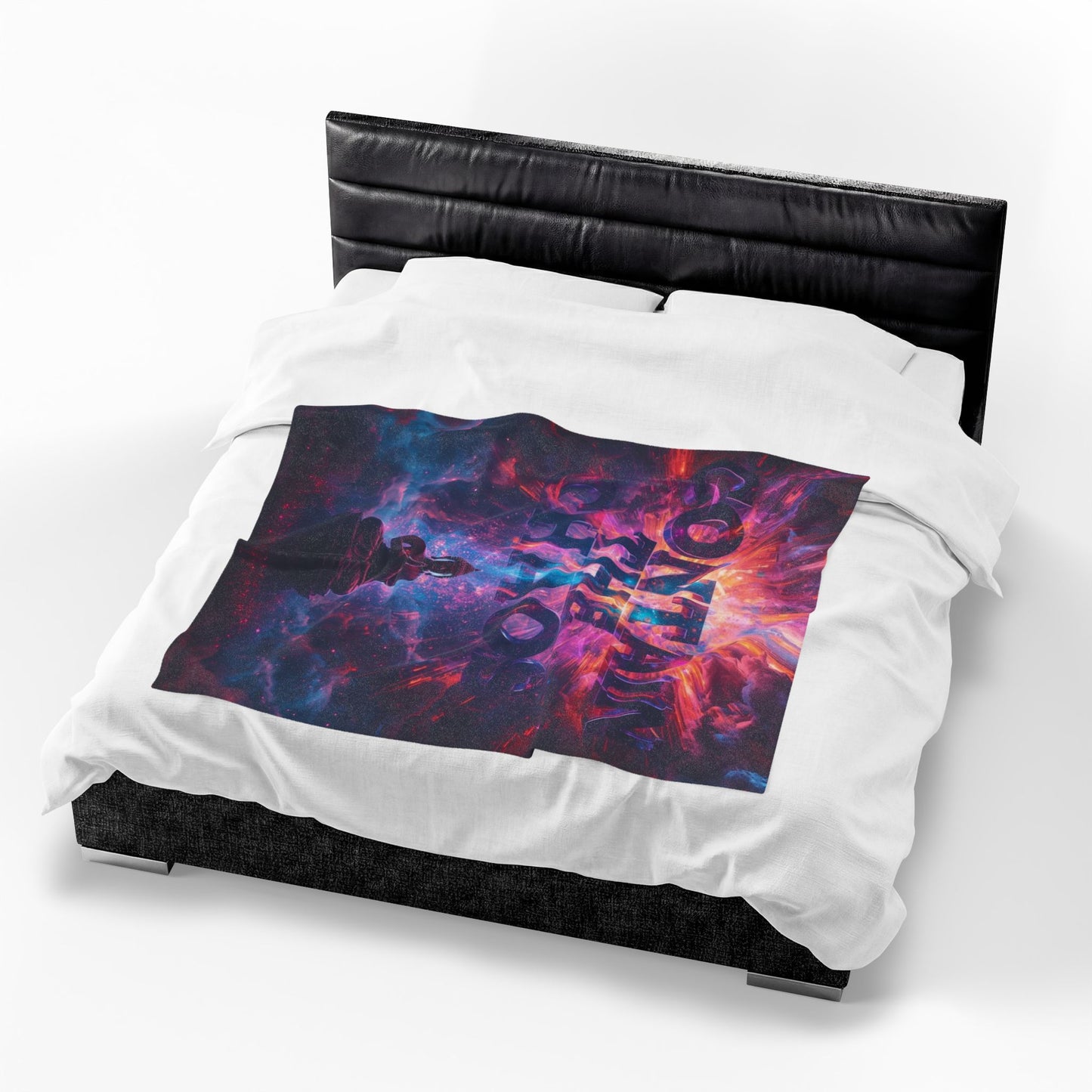 Contain the Chaos Velveteen Plush Blanket