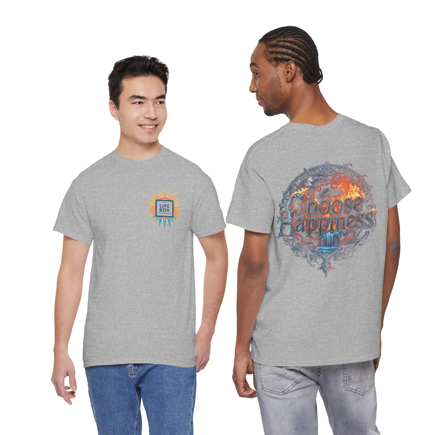 Choose Happiness Unixes T-Shirt Positive Mindset Vibes