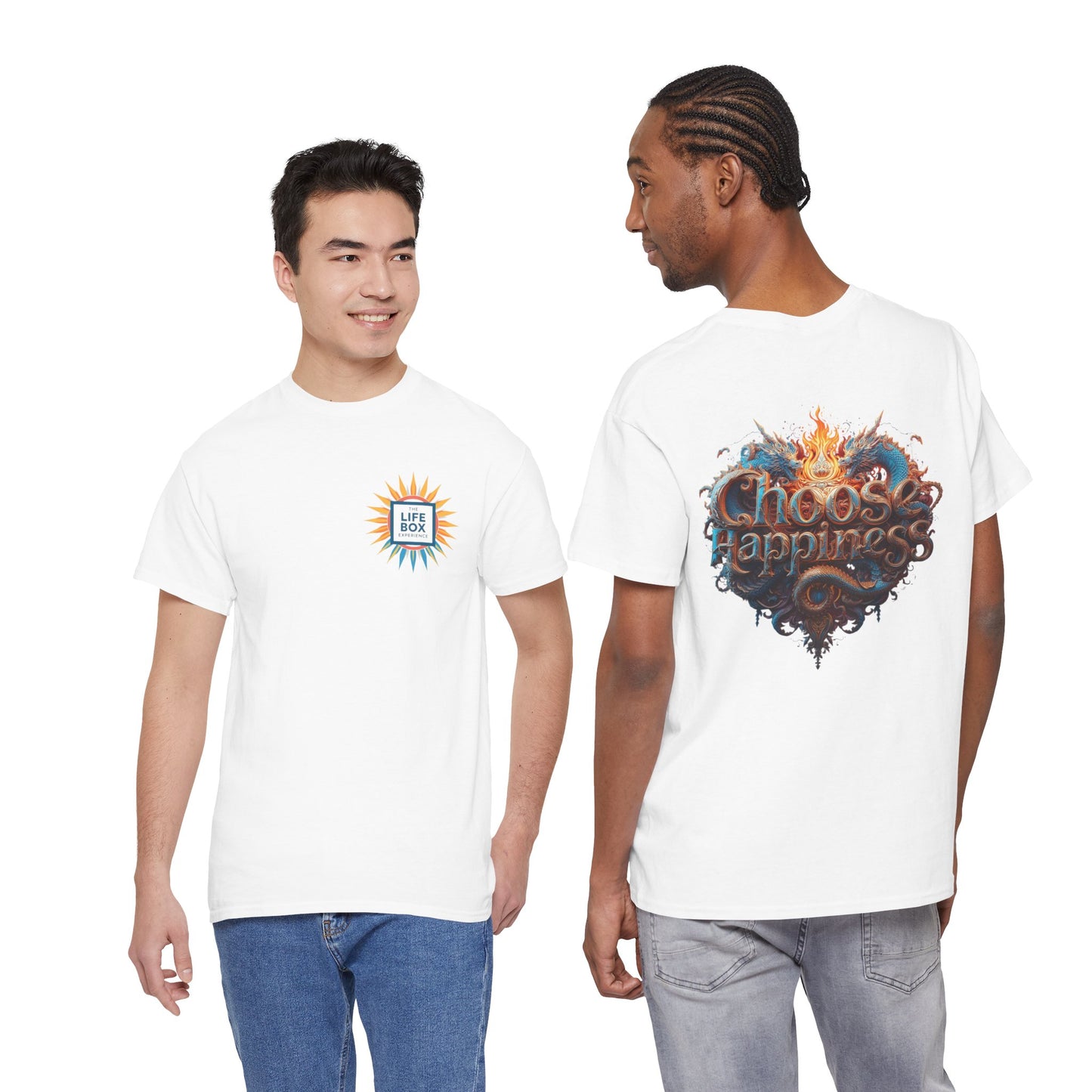 Choose Happiness Unixes T-Shirt Positive Mindset Vibes