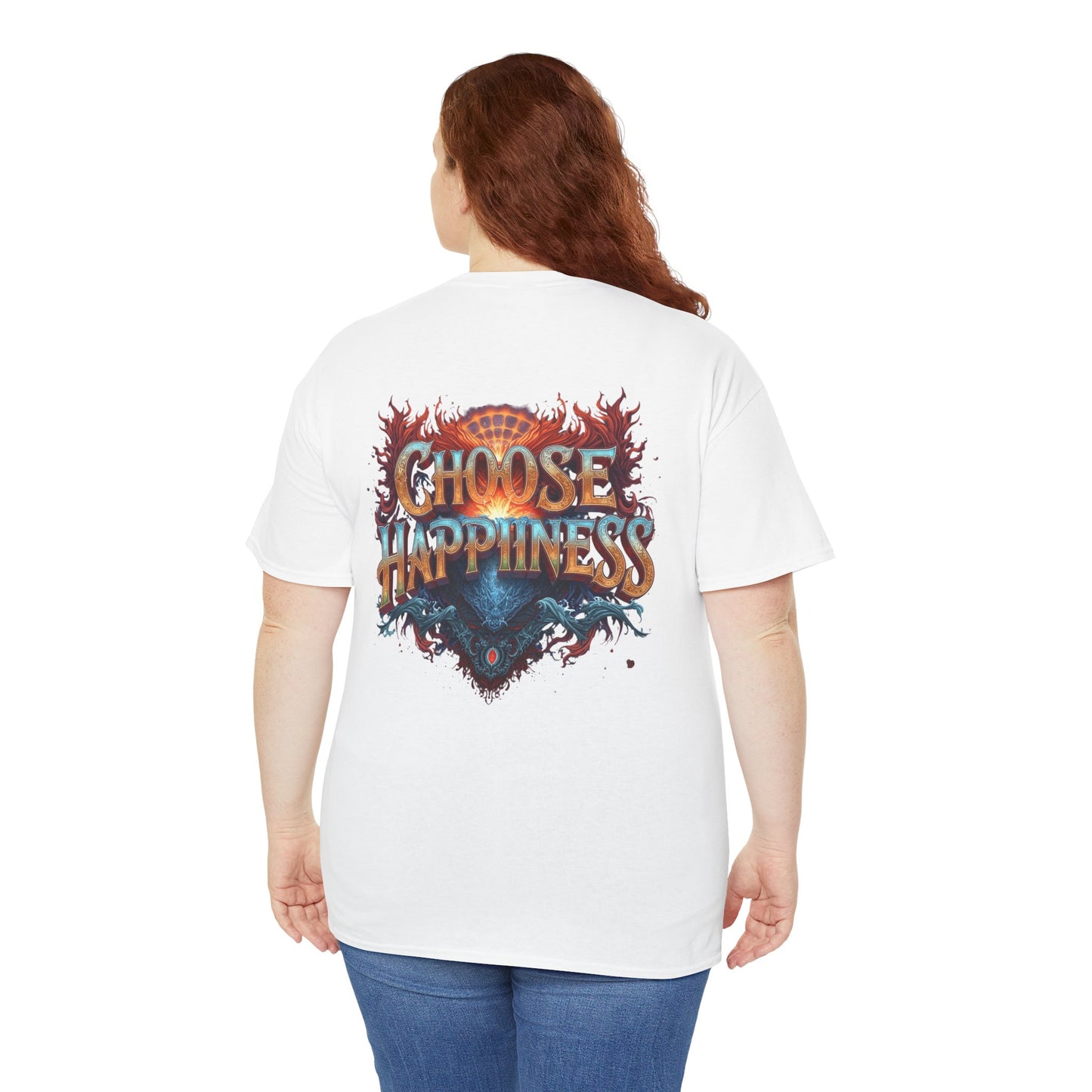 Choose Happiness Unixes T-Shirt Positive Mindset Vibes