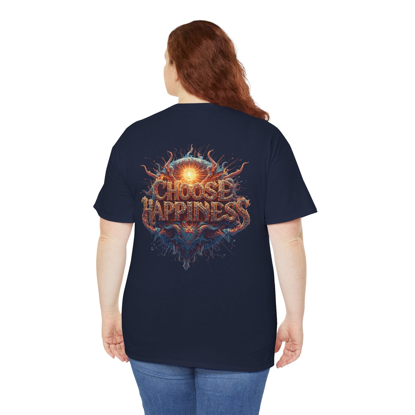 Choose Happiness Unixes T-Shirt Positive Mindset Vibes