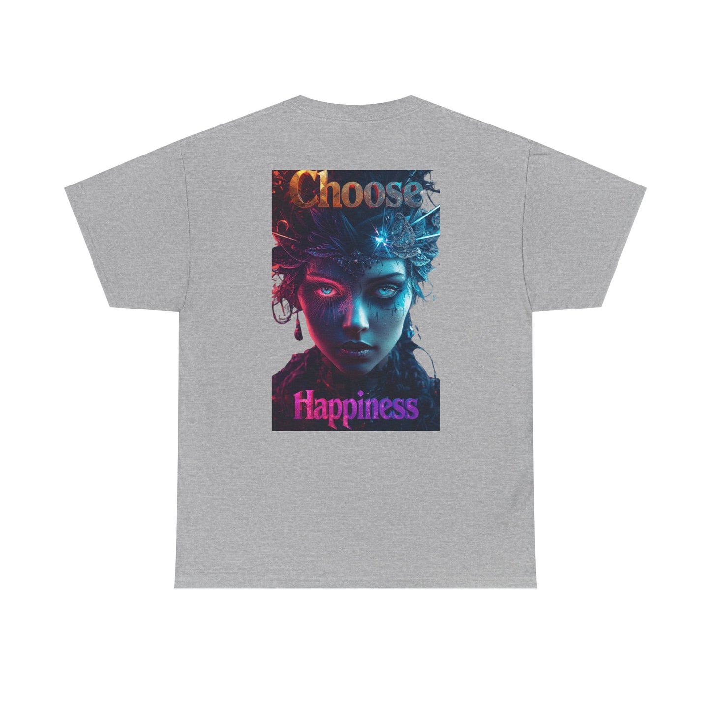 Choose Happiness Unixes T-Shirt Positive Mindset Vibes