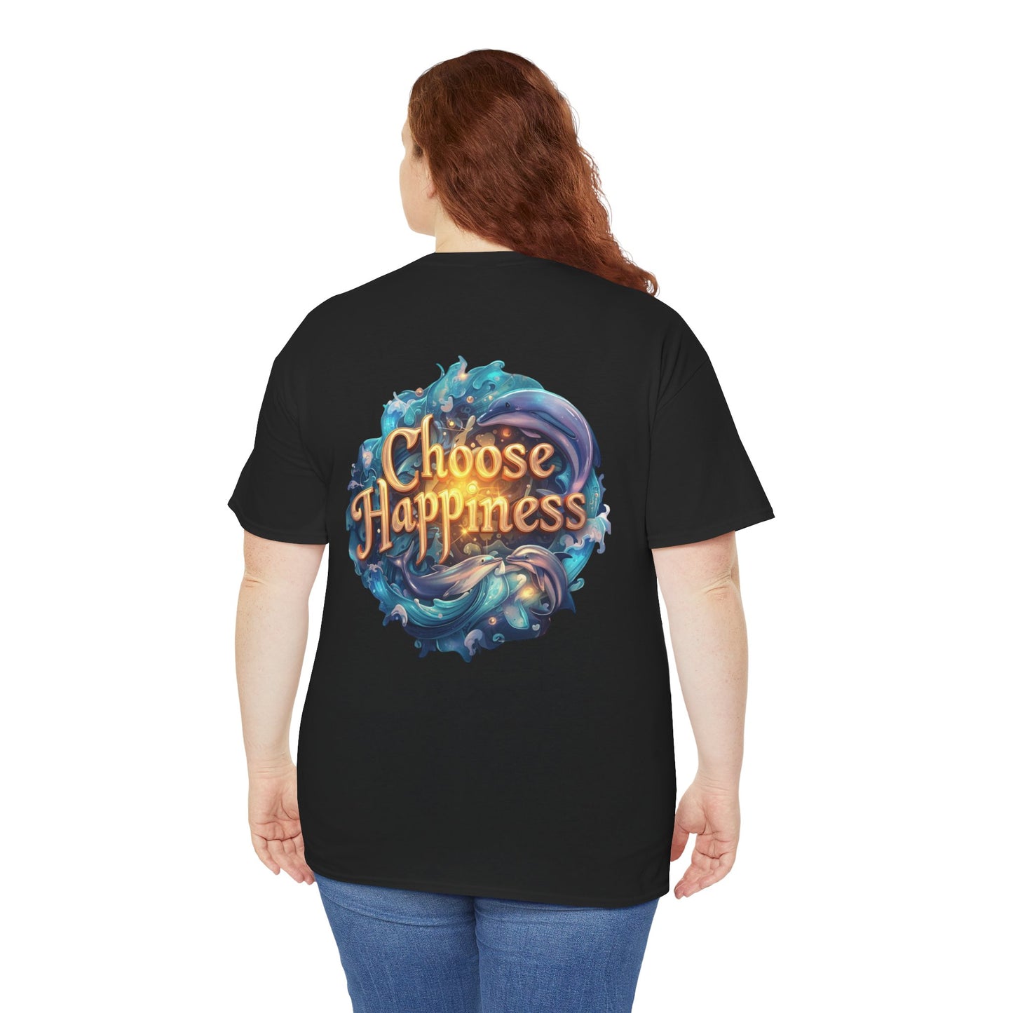 Choose Happiness Unixes T-Shirt Positive Mindset Vibes