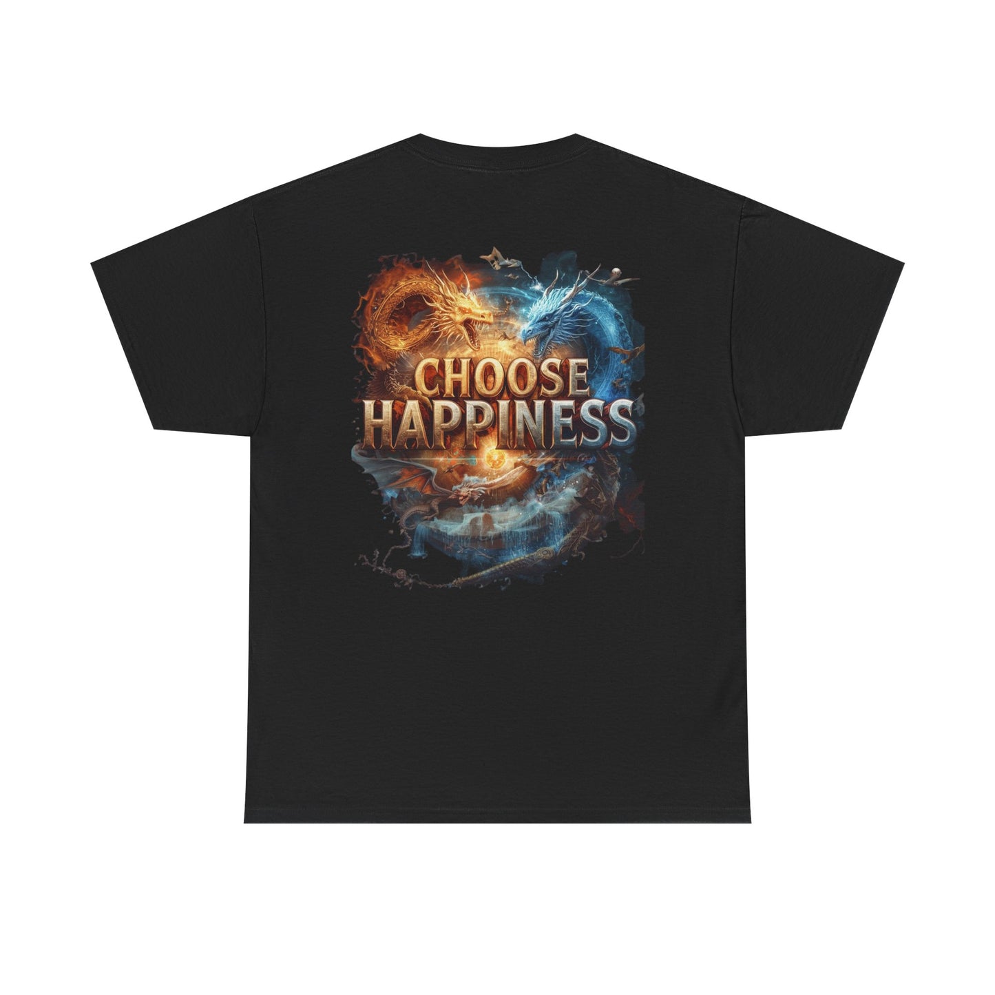 Choose Happiness Unixes T-Shirt Positive Mindset Vibes