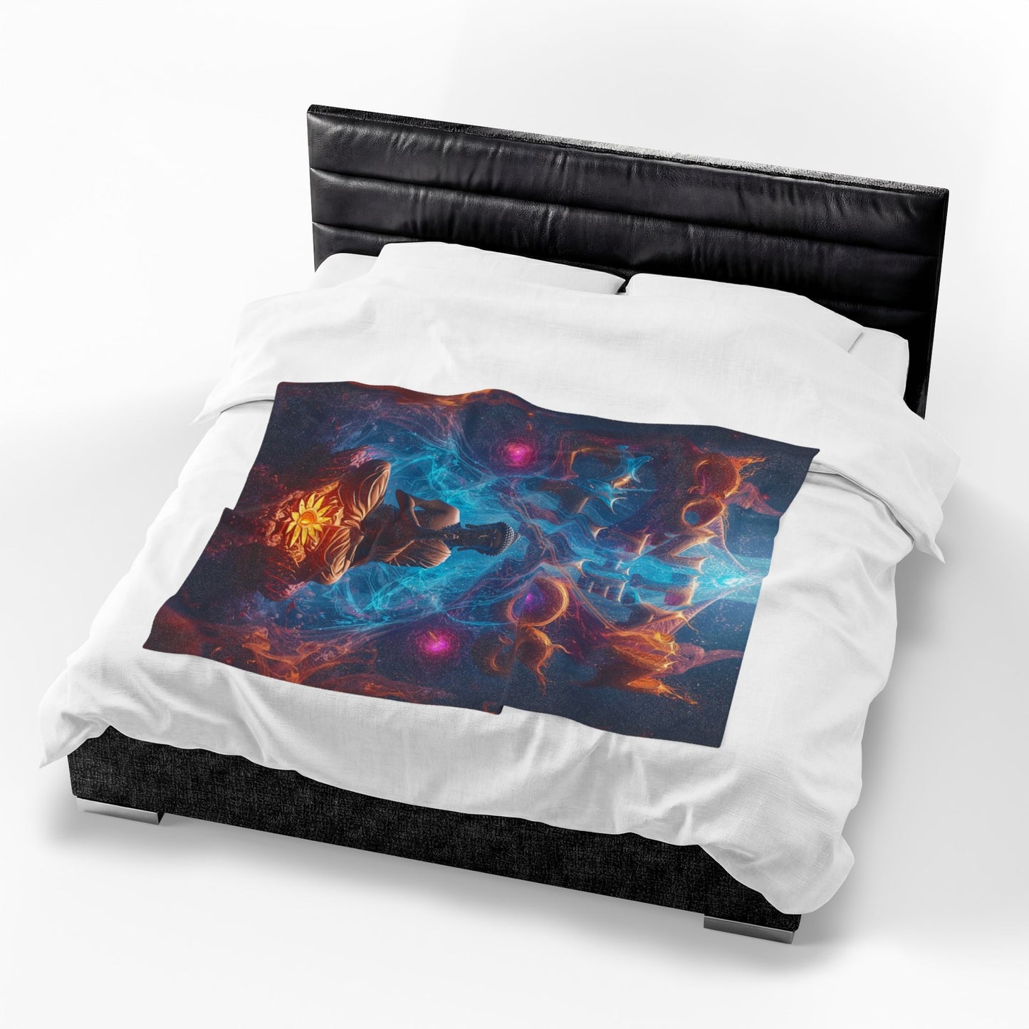 Velveteen Plush Blanket Contain the Chaos Throw