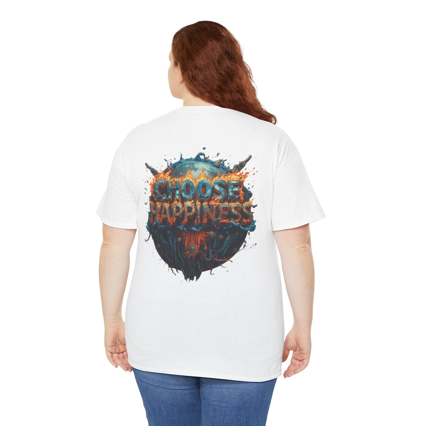 Choose Happiness Unixes T-Shirt Positive Mindset Vibes