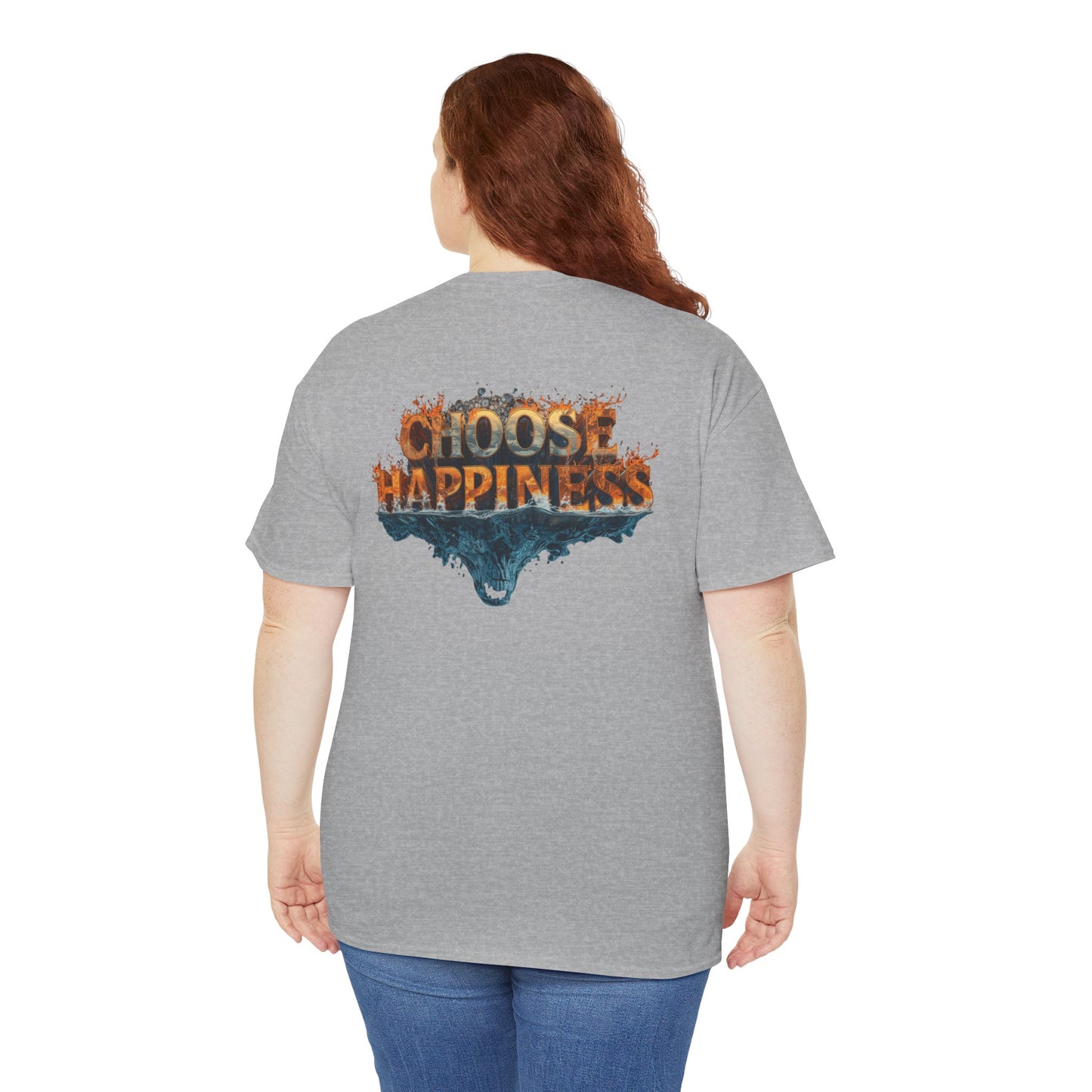 Choose Happiness Unixes T-Shirt Positive Mindset Vibes