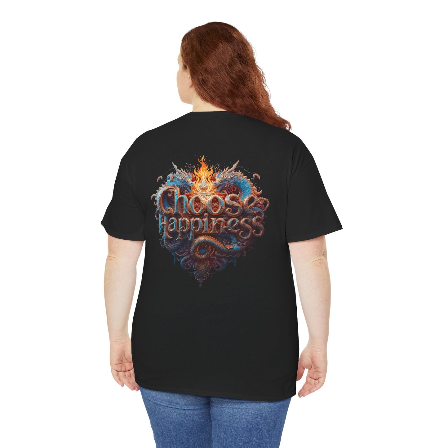Choose Happiness Unixes T-Shirt Positive Mindset Vibes