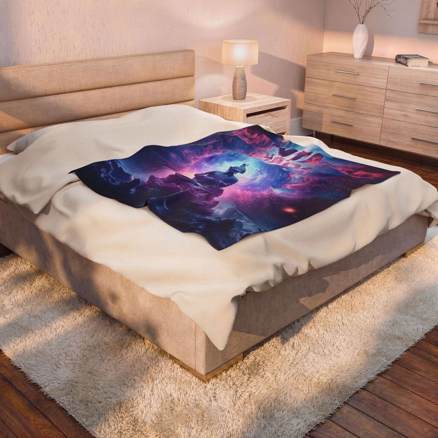 Contain the Chaos Velveteen Plush Blanket