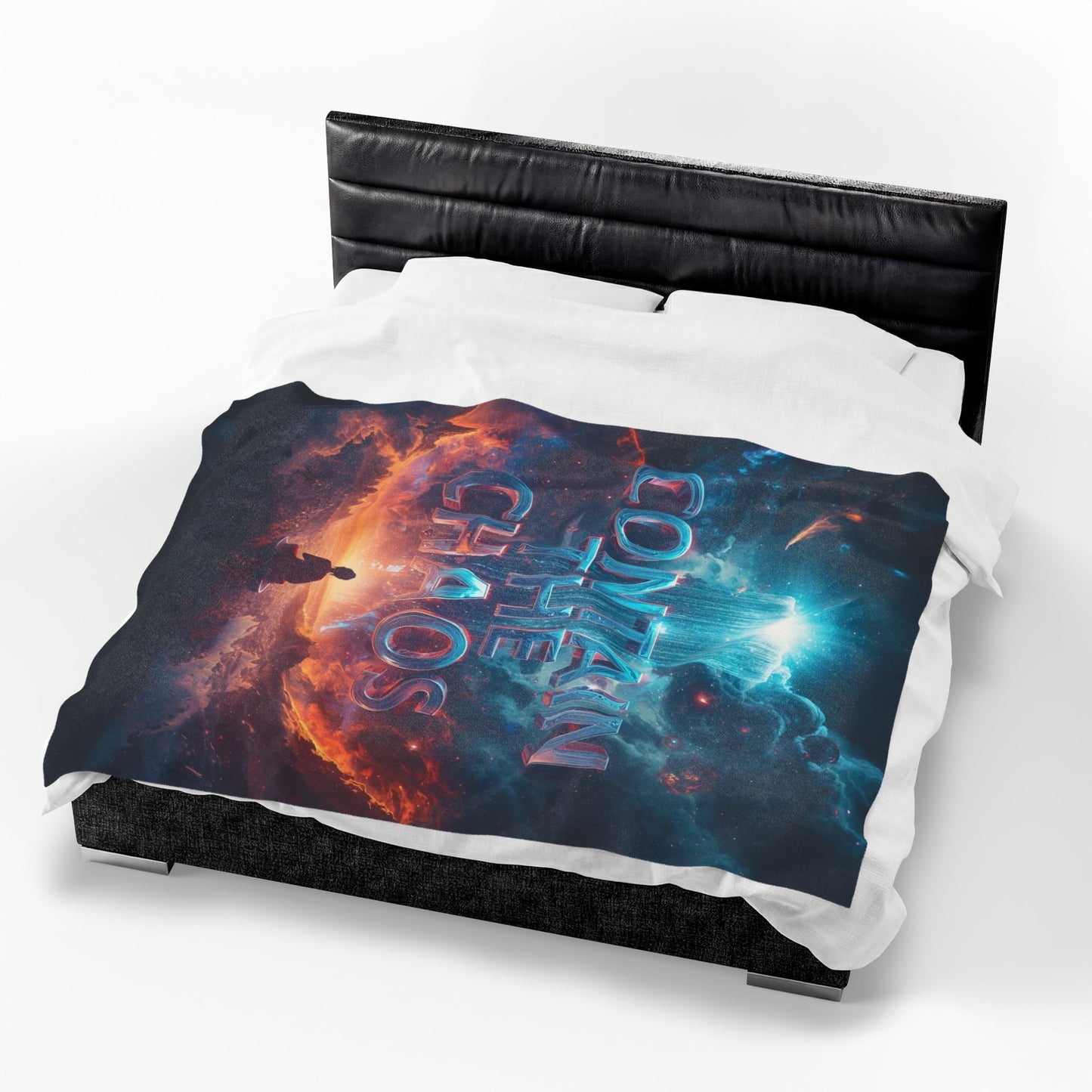 Contain the Chaos Velveteen Plush Blanket