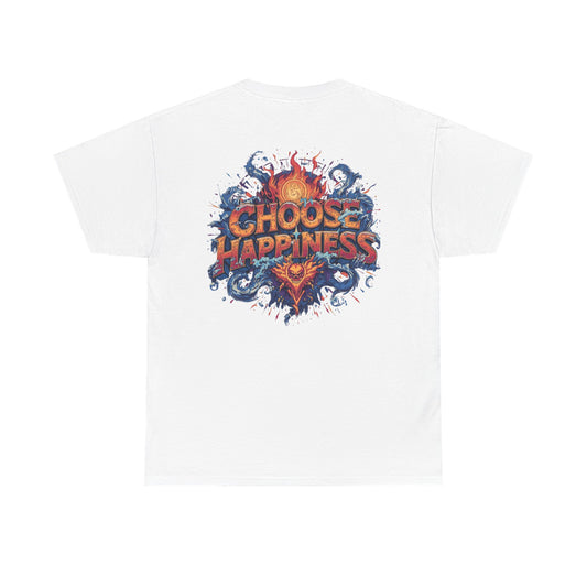 Choose Happiness Unixes T-Shirt Positive Mindset Vibes