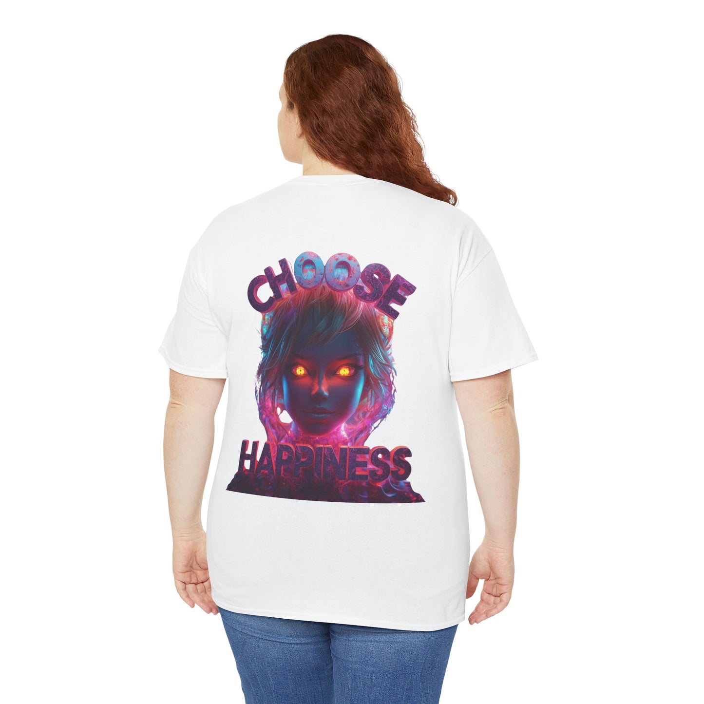 Choose Happiness Unixes T-Shirt Positive Mindset Vibes