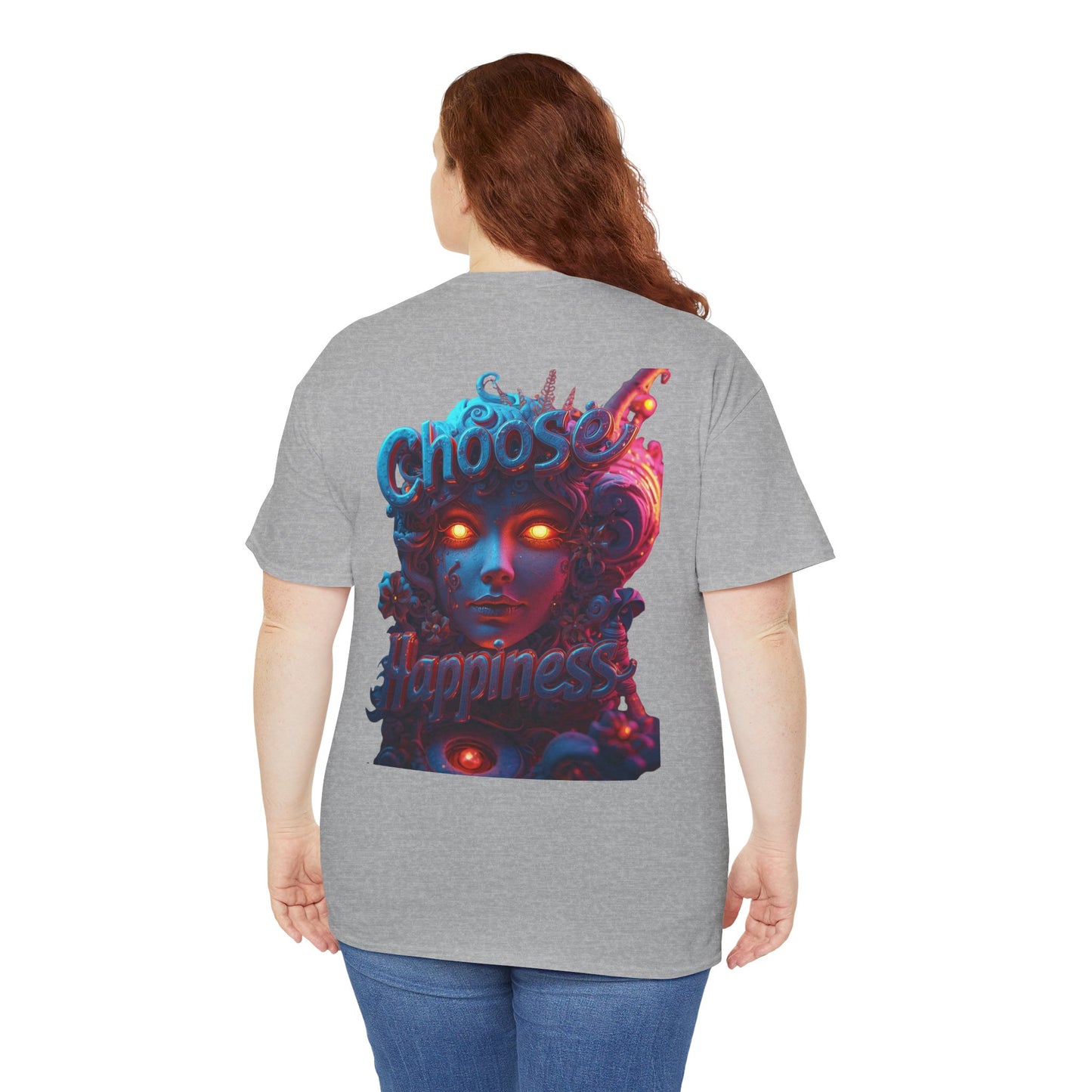Choose Happiness Unixes T-Shirt Positive Mindset Vibes