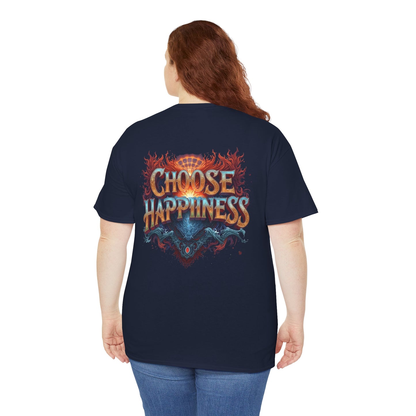Choose Happiness Unixes T-Shirt Positive Mindset Vibes