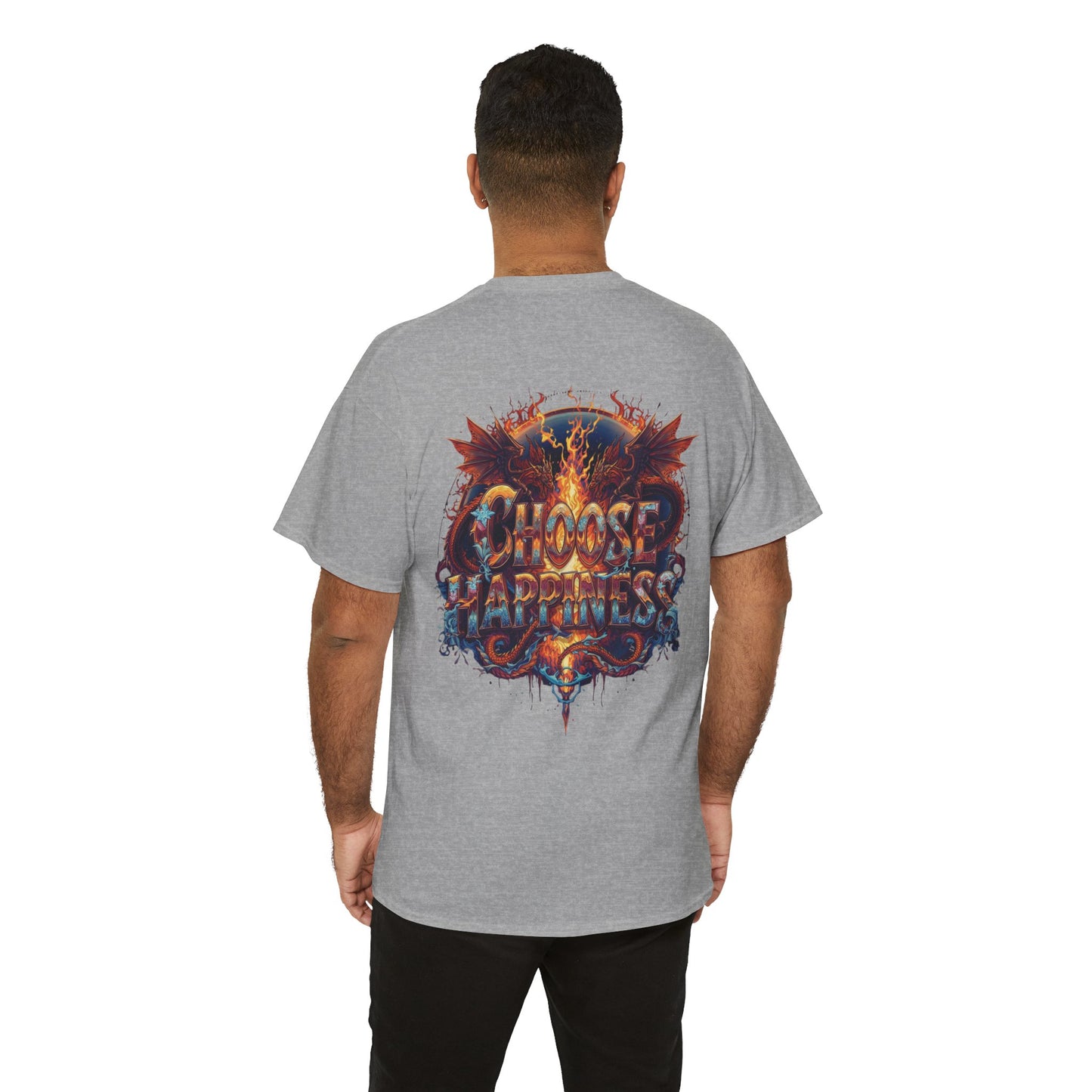 Choose Happiness Unixes T-Shirt Positive Mindset Vibes