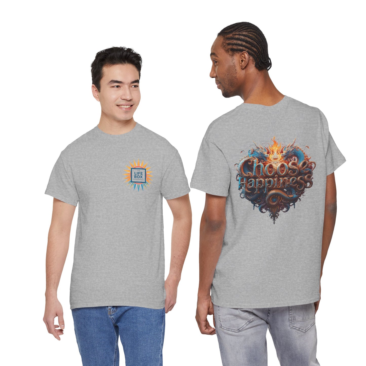 Choose Happiness Unixes T-Shirt Positive Mindset Vibes